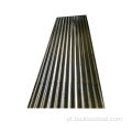 Folhas 4x8 Chapa de aço galvanizado corrugado galvanizado